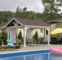 Vinyl A Frame Pavilion