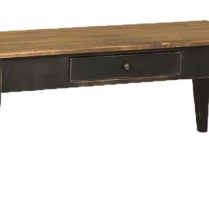 J-25 Coffee Table with Drawer 46 1/2wx20 1/2dx19h$260.00