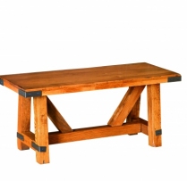 CCC- 442 Olde Farmstead Cocktail Table 18"D x 42"Lx 19"H