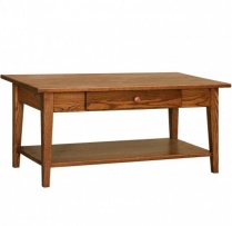 CCC-0405 Shaker Coffee Table Shelf 20"D x 40"Lx 18"H
