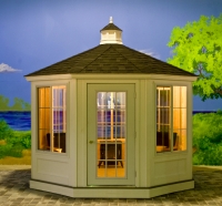 12' Octagon Cabana All Season Room