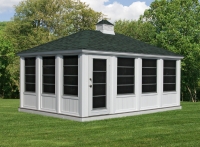 12' x 18' Vinyl Sunroom Gazebo