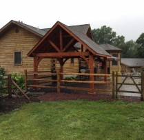 14 x 14 Alpine Pavilion with Metal Roof