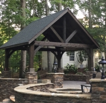 14 x 16 Alpine with cinder stain option