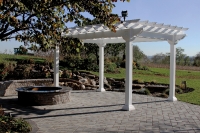 6' x 6' Vinyl Pergola Artisan