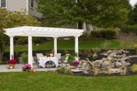 Vinyl Artisan Pergola Columns
