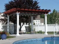 12' x 12' Artisan Pergola with Canopy