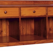 K-1382-50in Bench w Drawers 50wx16 1/2dx24h