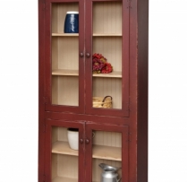VIN-23-K Large Curio Cabinet 36wx72hx14d