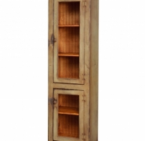 VIN-23-L Small Curio Cabinet 22wx72x14d