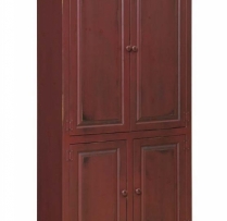 J-192 Large Bookcase with Solid Doors 40wx14dx72h
