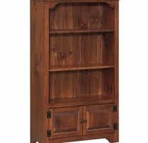 J-21 Medium Bookcase with Doors 35 1/2wx14dx57 1/2h