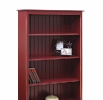 K-1391-5ft Bookcase 38wx12 3/4dx60h
