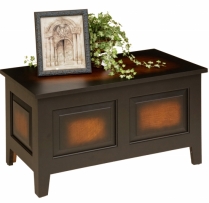 2 Panel Shaker Maple 33Lx16.5Wx18H