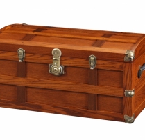 Steamer Trunk Oak 36Lx20Wx18H