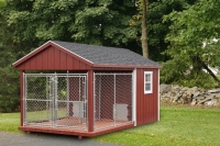 8' x 14' Double Kennel