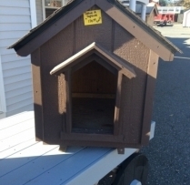 Deluxe A Dog House Small $190