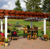 12x16 Pergola Canopy Example