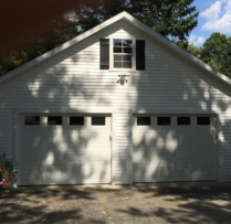 24x24 7 pitch 2 car garage