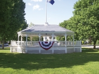 20' x 32' Vinyl Oval Gazebo