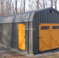 Board Batten Dutch style Garage