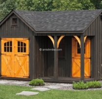 12' x 16' with 7'  Bnb Workshop Porch Nook