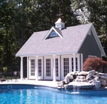 Custom 12-x-20 Poolhouse