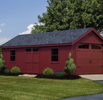 New England Cape Cod Garage 12x28