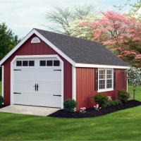 classic-wood-garage-red