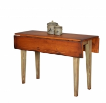 HB-25-5 Narrow Farm Table with 2-8 1/2 Drops 49wx30hx18d