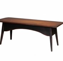 HB-28 Shaker Coffee Table 48wx17hx18d