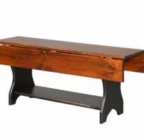 HB-32-A Drop Leaf Coffee Table 42wx18hx13d