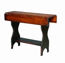 HB-32-C Drop Leaf Hall Table 32wx30hx13d