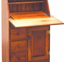 K-1394-Secretary Desk 25wx13dx42 3/4