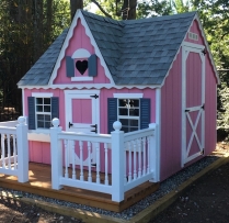 8x8 Victorian Playhouse with a Dormer