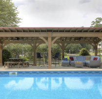 Santa Fe wood Pavilion