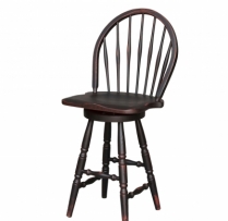 HB-36-L Round Swivel Counter Stool 15wx30h
