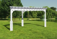 Pergola Traditional Vinyl 15' Triangle