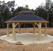 25' Custom Hexagon Gazebo