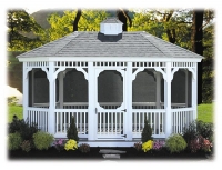 Vinyl Gazebo 16