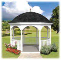 Vinyl Gazebo Dome