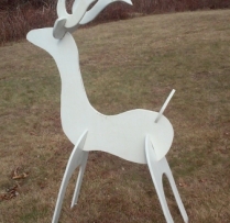 large-deer-head-up