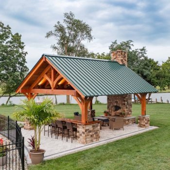 18x20-Kingston-Pro-Timber-Frame-Pavilion-bar-seating-view-with-lake-in-backyard-1600x1600-1-e1729628053521-350x350  